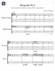 Rhapsody No.5