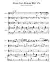 Arioso BWV 156 - Viola Trio w/Piano mini preview
