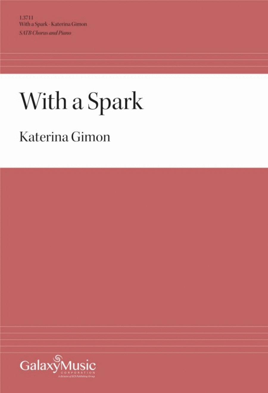 With a Spark With a Spark 4-Part scores gallery preview page 1