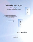 i thank You God, Song Cycle for Mezzo Soprano and piano