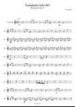 Xylophone Solo 001: 