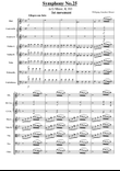 Mozart - Symphony No.25 K.183 - 1st Mov Full Score and Parts Original