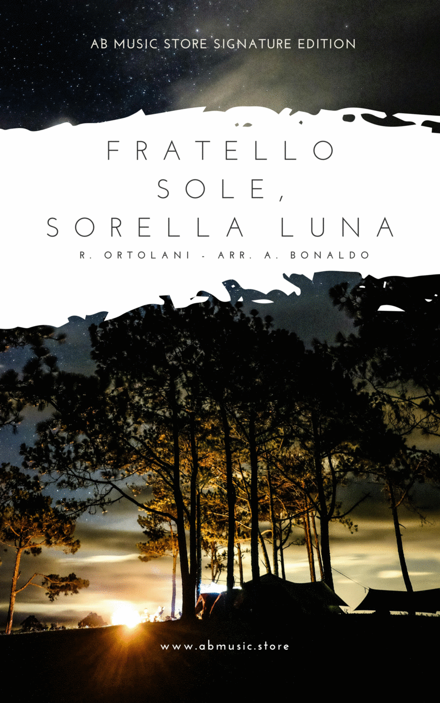 Fratello Sole, Sorella Luna Concert Band scores gallery preview page 1