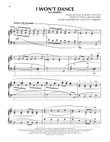 I Won't Dance (from Roberta) (arr. Lee Evans)