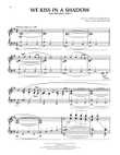 We Kiss In A Shadow (arr. Dick Hyman)