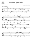 Song From A Secret Garden (Korean Version)