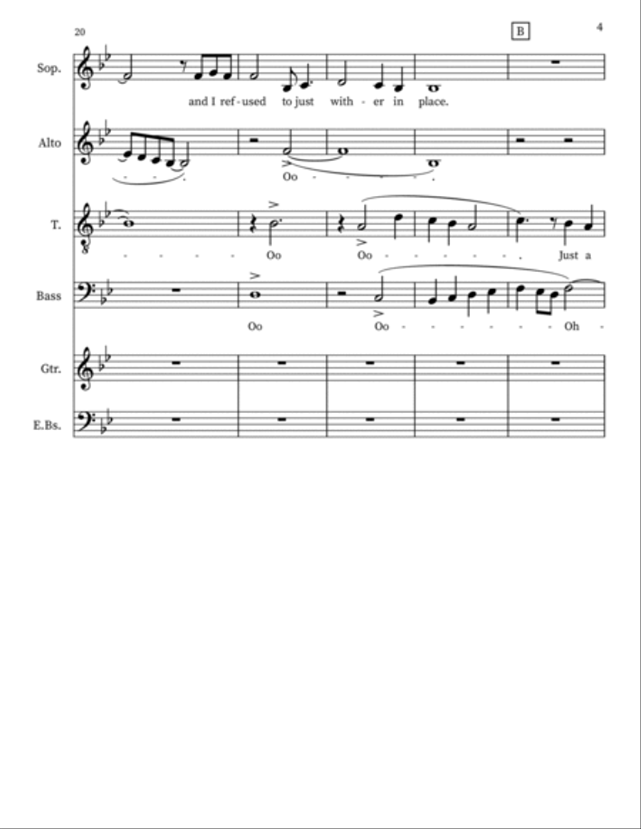 Wildflowers 4-Part scores gallery preview page 4
