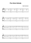 5 Notes Melody