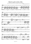 Mentr'io godo in dolce oblio (Vocal score/piano reduction)