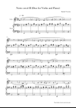 Duo for Violin & Piano, Notre envol II