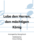 Lobe den Herren, den mächtigen König
