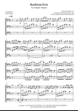 Radioactive - Score Only