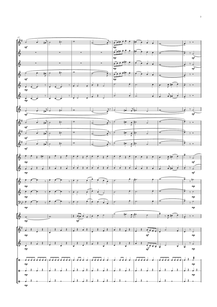 Sussex By The Sea Brass Band scores gallery preview page 3