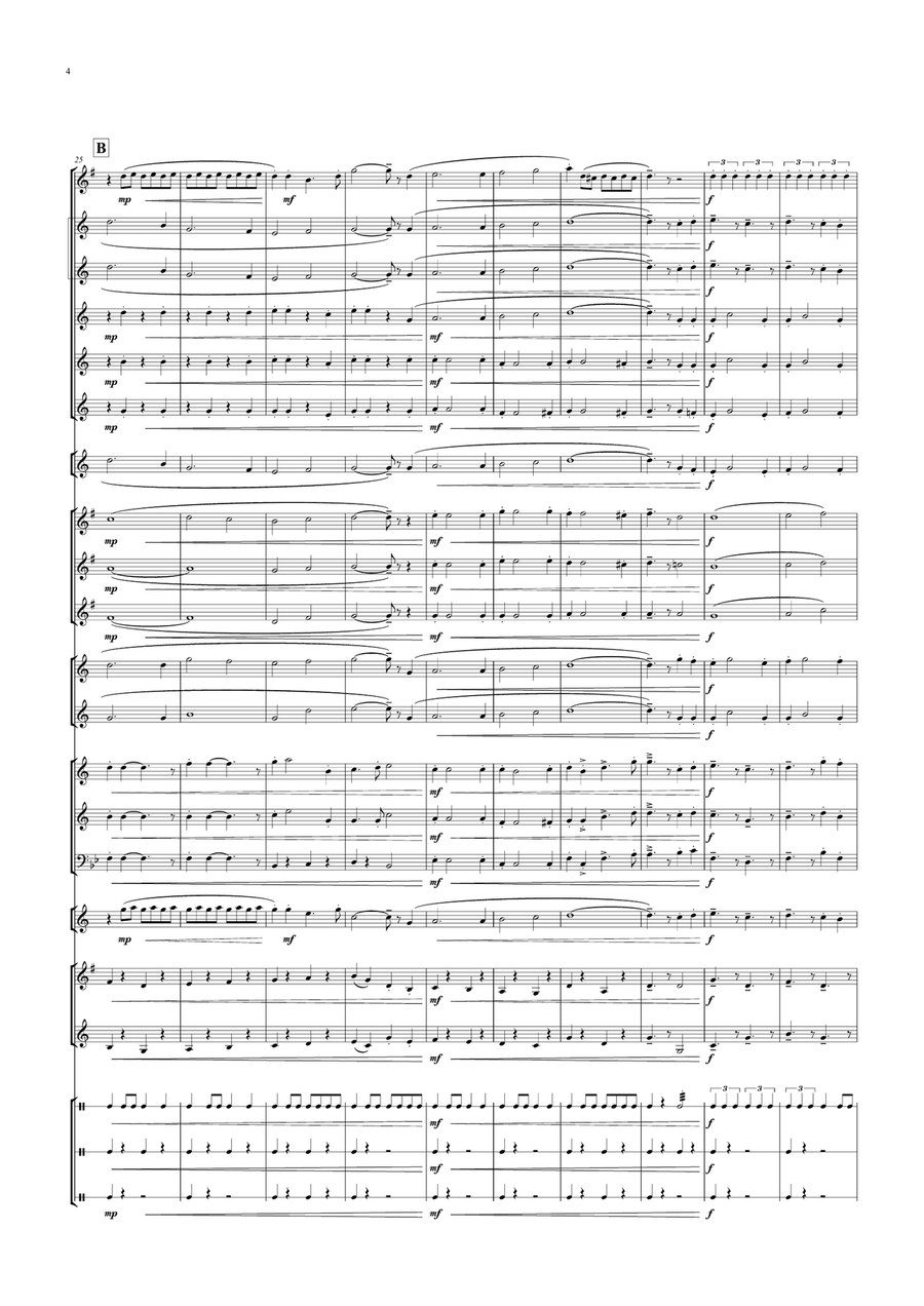 Sussex By The Sea Brass Band scores gallery preview page 4