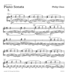 Piano Sonata Piano Solo scores gallery preview page 3
