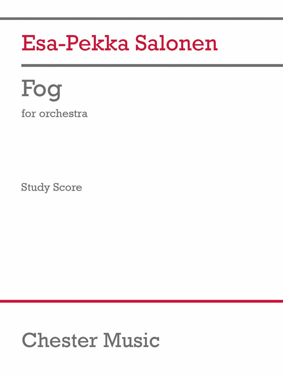 Fog (For Orchestra) (study Score) Study Score scores gallery preview page 1