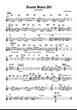 Besame Mama Lead Sheet (Bb instrument)