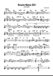 Besame Mama Lead Sheet (Eb instrument)