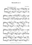 Barcarolle no. 3