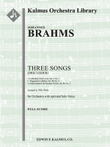 Three Songs (Drei Lieder) [collection]