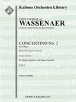 VI Concerti Armonici: Concertino No. 2 in G, IUW 3 (Concerto Armonico in G; spuriously attributed to Pergolesi)