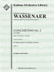 VI Concerti Armonici: Concertino No. 2 in G, IUW 3 (Concerto Armonico in G; spuriously attributed to Pergolesi)