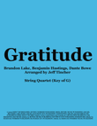 Gratitude
