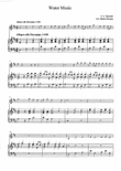 Hornpipe from Water Music - Violin&Piano