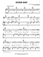 Taylor Swift – The Tortured Poets Department: The Anthology Piano, Vocal, Guitar scores gallery preview page 4