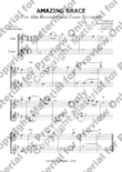 Amazing Grace - For Alto Recorder and Tenor Recorder (with chords) mini preview