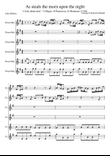 As steals the morn' upon the night 3th part from 