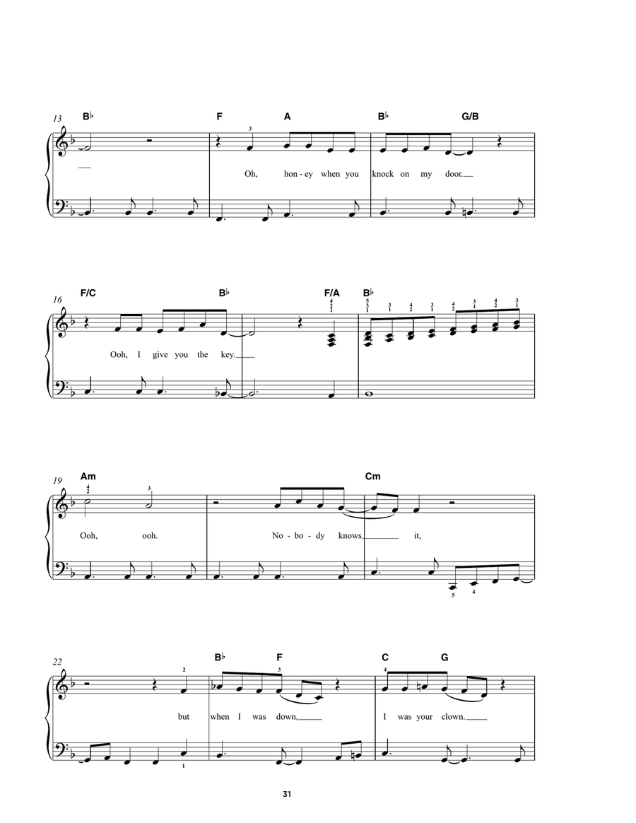 Don't Go Breaking My Heart Easy Piano scores gallery preview page 2