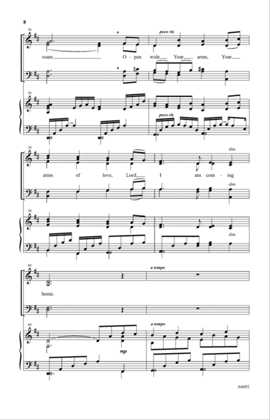 Coming Home Coming Home 4-Part scores gallery preview page 6