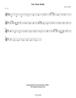Ten fun violin tunes / exercises for early learners