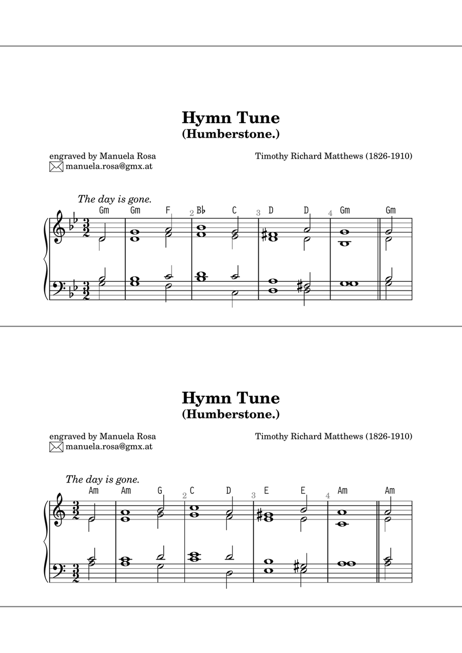 Hymn Tune Humberstone Piano Method scores gallery preview page 2