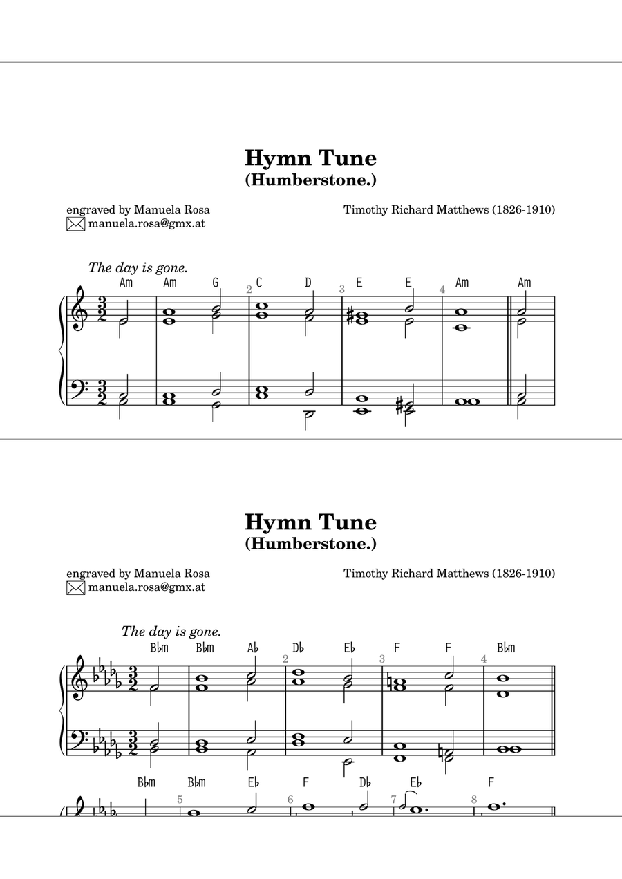 Hymn Tune Humberstone Piano Method scores gallery preview page 4