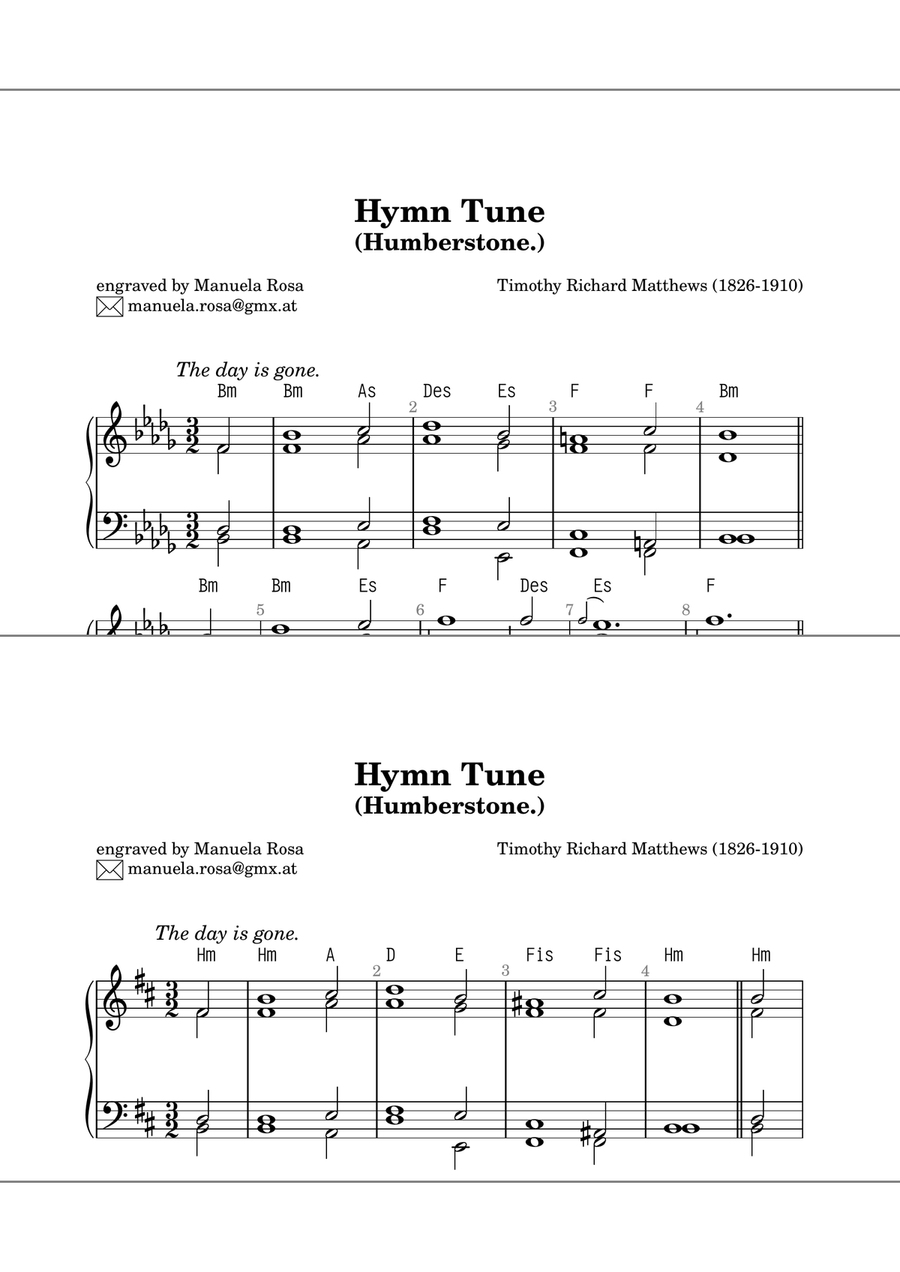 Hymn Tune Humberstone Piano Method scores gallery preview page 5