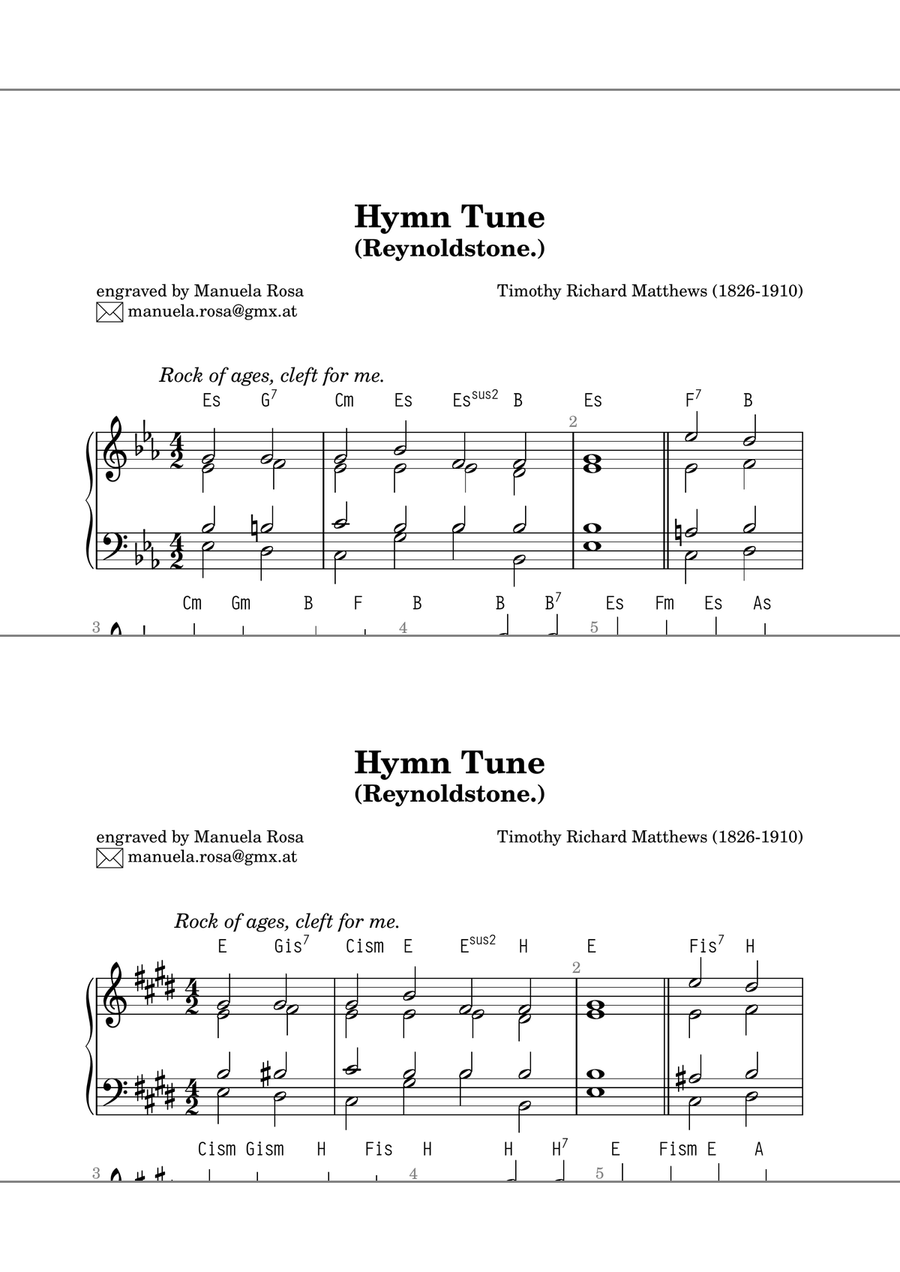 Hymn Tune Reynoldstone Piano Method scores gallery preview page 5