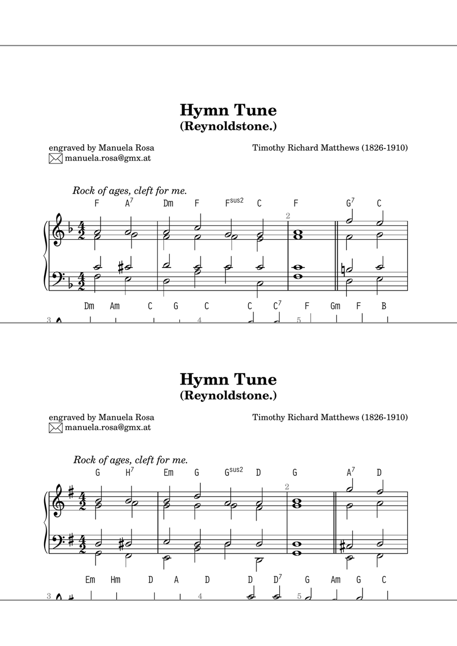 Hymn Tune Reynoldstone Piano Method scores gallery preview page 6