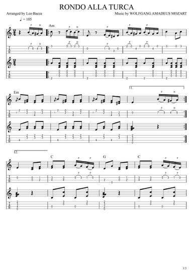 RONDO ALLA TURCA