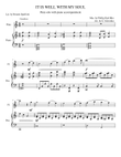 IT IS WELL for flute solo with piano acc.