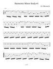 Harmonic Minor Study #1