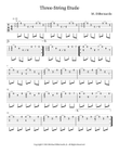 Three-String Etude
