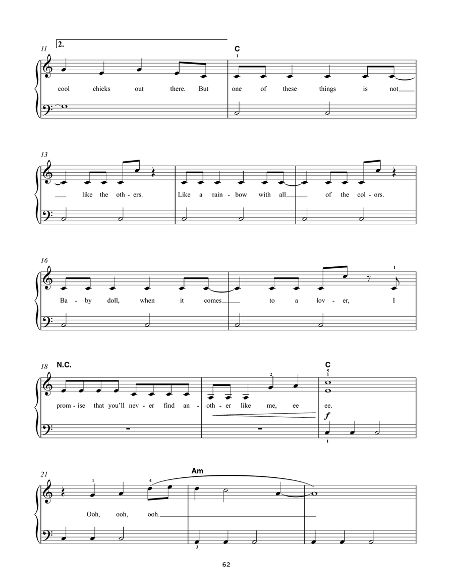 ME! (feat. Brendon Urie of Panic! At The Disco) Easy Piano scores gallery preview page 2