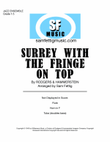 The Surrey With The Fringe On Top