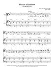 We Are a Rainbow SATB Anthem {US version 2024}