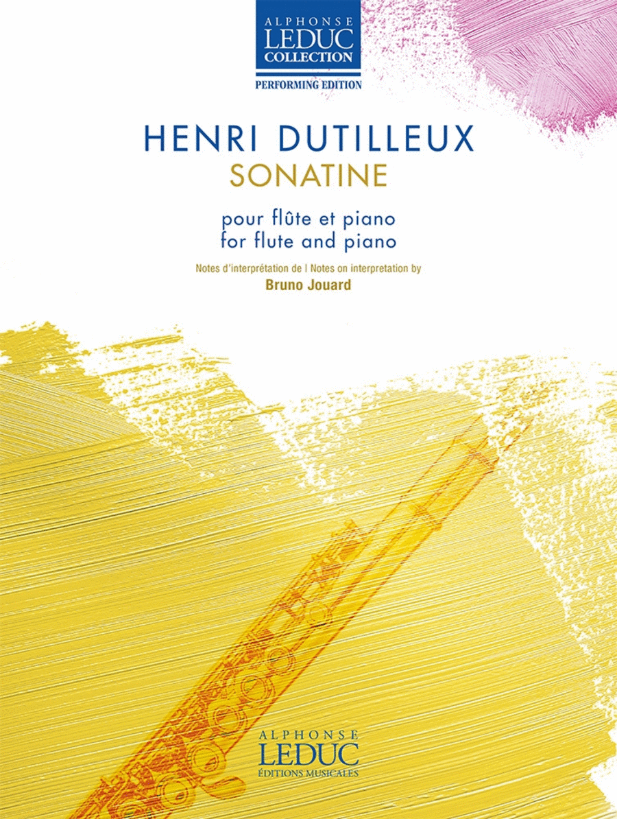 Sonatine Flute Solo scores gallery preview page 1