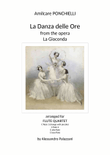 La Danza delle Ore from La Gioconda - Flute Quartet