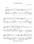 Be Still My Soul - Modern Hymn Arrangement