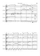 Sweet Caroline Saxophone Quintet scores gallery preview page 3